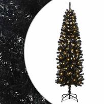 vidaXL Dirbtinis lieknas Kalėdų medis 180 cm 300 LED Šilta balta