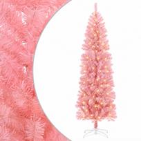 vidaXL Dirbtinis lieknas Kalėdų medis 180 cm 300 LED Šilta balta