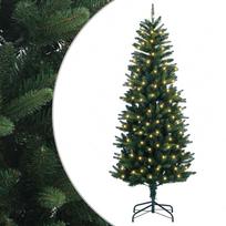 vidaXL Dirbtinė Sulankstoma Kalėdų Eglutė 180 cm 300 LED Šilta balta