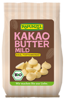 Ekologiškos kakavos aliejaus granulės – Rapunzel, 100 g