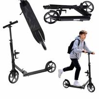 Sulankstomas miesto paspirtukas Trike Fix 200 mm, juodas/pilkas