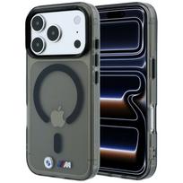 BMW dėklas iPhone 18 Pro Max / 17 Pro Max M IML Glossy Metal Logo & Trims MagSafe, juodas