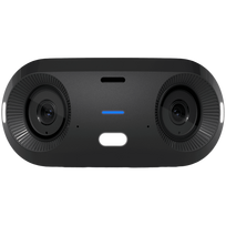 UBIQUITI UVC-G6-180-W Indoor/outdoor dual sensor 16MP 20 FPS PoE+ camera, with a Multi-TOPS AI Engine and panoramic 180 coverage