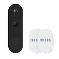TESLA SecureQ DB5 išmanusis durų skambutis su 2K kamera, Wi-Fi, žmonių ir siuntų aptikimu