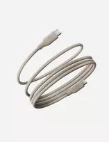ENERGEA Helix 60 USB-C į USB-C magnetinis laidas 480Mbps 60W 1,5m Natural
