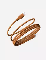 ENERGEA Helix 60 USB-C į USB-C magnetinis laidas 480Mbps 60W 1,5m Oranžinė
