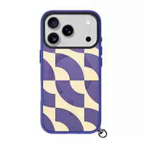 LAUT Keyko Pop dėklas, skirtas iPhone 17 Pro Max, Indigo Tide