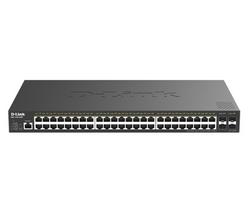 D-Link DGS-1250-52XP išmanusis L3 PoE tinklo komutatorius, 48 x 10/100/1000