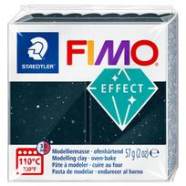 Modelinas FIMO Effect, 57 g, žėrinčio juodo granito spalvos