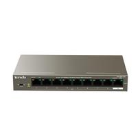 Tenda TEF1109P-8-102W tinklo komutatorius Fast Ethernet (10/100) Maitinimas per Eternetą (PoE) Metalinis