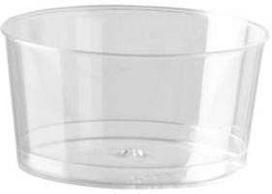 Fast Plast Facet Padažui skirtas indelis 40 ml Ø50x26 mm, PS, skaidrus, 100 vnt./pak.