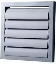Vents Išorinė gravitacinė žaliuzė ventiliatoriui 450 x 450mm (GRM450X450)