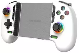 Mars Gaming MGPXPROW „Gamepad“ Bluetooth/USB analoginis/skaitmeninis, skirta „Android“, „PC“, „PlayStation 4“, „Nintendo Switch 2“ / balta