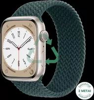 Atnaujintas Apple Watch Series 8 45mm GPS + Cellular Aluminum / Starlight (būklė kaip naujas)