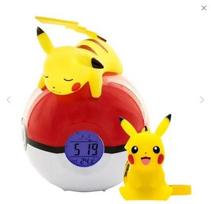 TF POKEMON LIGHT-UP ALARM CLOCK & PIKACHU 9CM, FIHTKN811380