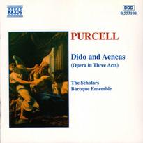CD Purcell*, The Scholars Baroque Ensemble – Dido And Aeneas (Opera In Three Acts) (naudota)