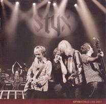 CD Styx – Styxworld Live 2001 (naudota)