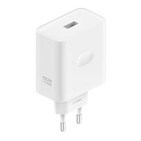 Sieninis įkroviklis Oppo VCBAOBEH 100W USB-A su USB-A–USB-C laidu, baltas
