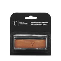 WILSON RF PREMIUM LEATHER Brown Teniso raketės rankenos juosta
