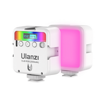 LED šviestuvas Ulanzi VL49 RGB, 2500 K - 9000 K, baltas
