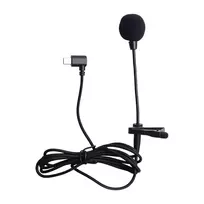 Prisegamas mikrofonas kamerai SJCAM SJ8 Pro, USB-C