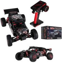 WLToys 124016 RC automobilis 1:12 4WD bešepetėlis 75 km/h RTR