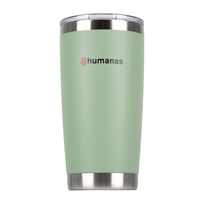 Termopuodelis Humanas Fluo, 600 ml, žalias