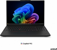 Lenovo ThinkPad T16 G5 AMD | Black | 16 " | IPS | WUXGA | 1920 x 1200 pixels | Anti-glare | AMD Ryzen AI 5 PRO | 440 | 16GB | SODIMM DDR5 | Solid-state drive capacity 512GB | AMD Radeon 840M Graphics | Windows 11 Pro | 802.11be | Bluetooth version 21WX001YMH | 199276273031