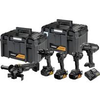 DEWALT ZESTAW COMBO 18V DCK2225MP2T (DCD86M, DCF86M, DCF99M, DCF92M, DCG45M) 3x5,0Ah TSTAK MCLAREN