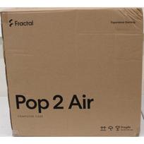 SALE OUT. Fractal Design Pop 2 Air, Black Solid | Fractal Design Case | Pop 2 Air | ATX | Black Solid | DAMAGED PACKAGING, SCRATCHED SIDE