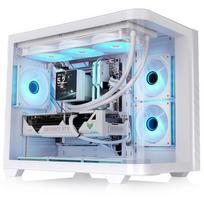 Thermaltake Vision 330 CR TG ARGB baltas spalvos kompiuterio korpusas CA-11V-00M6WN-00, Midi bokštas, ATX, Micro ATX, Mini ITX