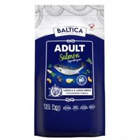 Baltica Sausas pašaras šunims DLPBA5KAS0009, 12kg, 28% baltymų, 15% riebalų, lašiša, suaugusiems didelių veislių šunims
