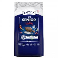 Baltica Sausas Pašaras Šunims DLPBA5KAS0016, 12kg, 26% baltymų, 12% riebalų, 4% ląstelienos, 8% pelenų, žuvis, senjorams