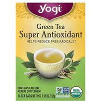 Yogi Tea, Žalioji arbata, super antioksidantas, 16 arbatos pakelių, 32 g