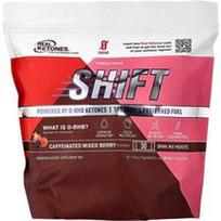 Real Ketones, „Shift“, kofeino turinčių mišrių uogų skonio, 30 pakelių po 0,26 uncijos (7,3 g)