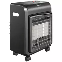 Dujinis lauko šildytuvas 1,5–4,2 kW, 3 galios lygiai, su ratukais, 50 cm žarna ir slėgio reduktoriumi