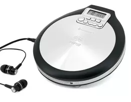 Nešiojamas CD grotuvas Soundmaster CD9220 su 40 s anti-shock, DBBS, juodas/sidabrinis