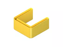 Niedax Protective End Cap for U-Profile 50x50 SKU 5050