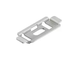 Niedax GRBP 6 F tvirtinimo plokštė tinkliniams kabelių loviams, 60 mm aukštis, plienas, Sendzimir cinkuota, 100x60x1.5 mm