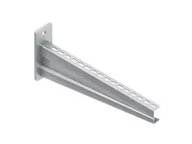 NIEDAX KTAS400 sunkiasvorė sieninė konsolė 145x430 mm, karštai cinkuota