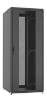 EFB PRO 33U 800x800 mm serverio spinta RAL9005 su perforuotomis priekinėmis ir galinėmis durimis