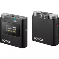 Godox Virso S M1 2.4 GHz belaidė mikrofonų sistema, skirta Sony kameroms