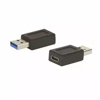 E+P CC371 USB-C kompaktiškas adapteris USB-A kištukas į USB-C lizdą