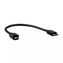 E+P CC 324/02 USB 3.1 kabelis, 0,2 m, USB-C į Micro-B, juodas 0000853270