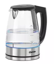 Bartscher stiklinis virdulys 1,7 l su 6 temperatūros nuostatomis ir LED ekranu 200135
