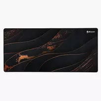 Arozzi pelės kilimėlis XL Zona 90x42 cm juodas/auksinis