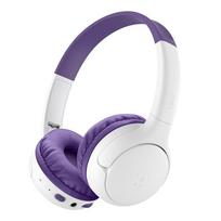 Belkin Soundform Mini 2 belaidės vaikų ausinės ant ausų, violetinės spalvos