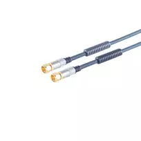 Home-Cinema Professional 80098MHQ palydovinės antenos kabelis, 10 m, F jungtis–F jungtis, RG59