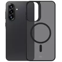 3mk Hardy Hazy MagCase telefono dėklas Samsung Galaxy A17/A18 4G/5G, juodos spalvos