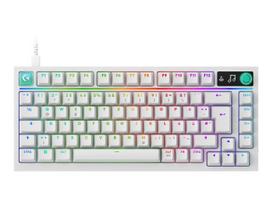 Logitech G316 X 75 laidinė mechaninė žaidimų klaviatūra, taktilinė, balta, US International